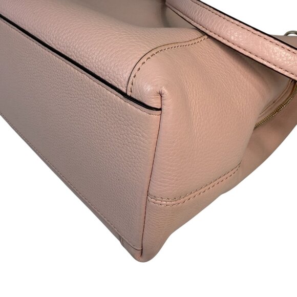 Kate Spade Jackson Leather Pink Triple Compartment Shoulder Bag - Picture 9 of 16